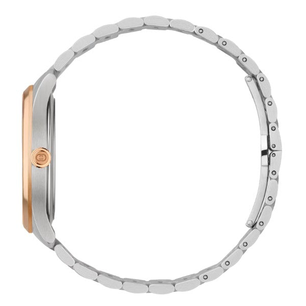 GUCCI G-Timeless Diamantissima Pattern Silver Dial 40mm Watch YA1263004