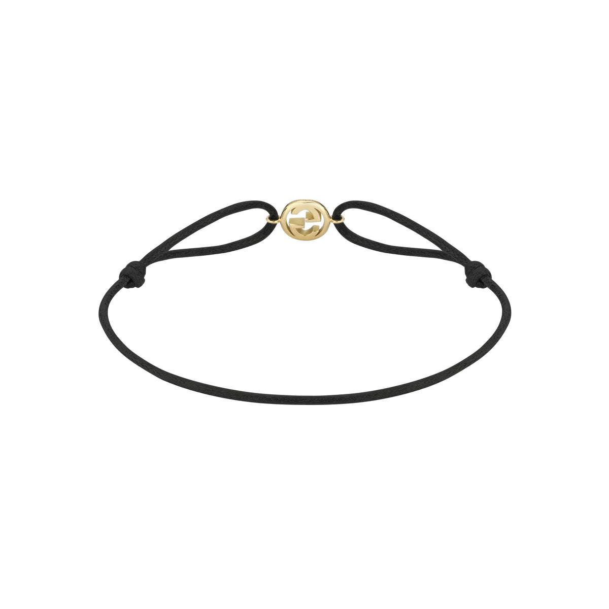 Gucci Interlocking 18ct Yellow Gold Charm Bracelet