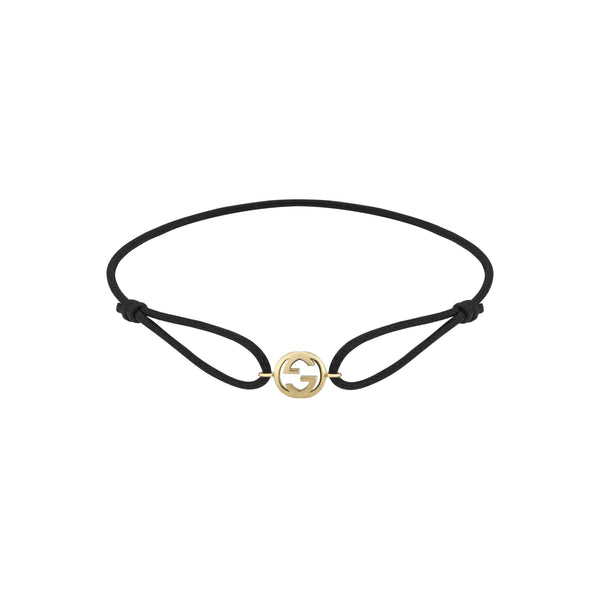 Gucci Interlocking 18ct Yellow Gold Charm Bracelet