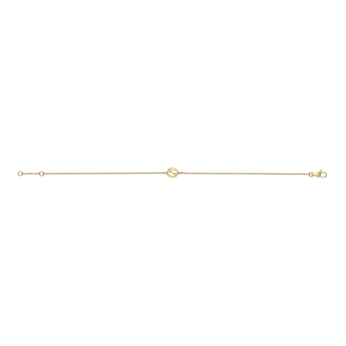 Gucci Interlocking 18ct Yellow Gold Bracelet