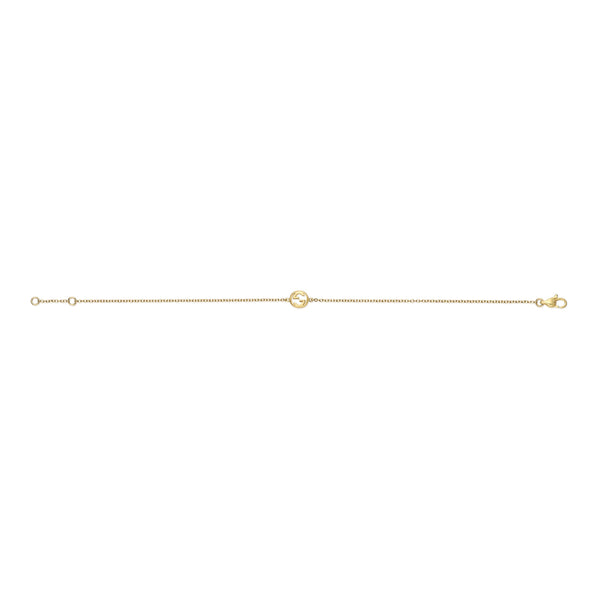 Gucci Interlocking 18ct Yellow Gold Bracelet