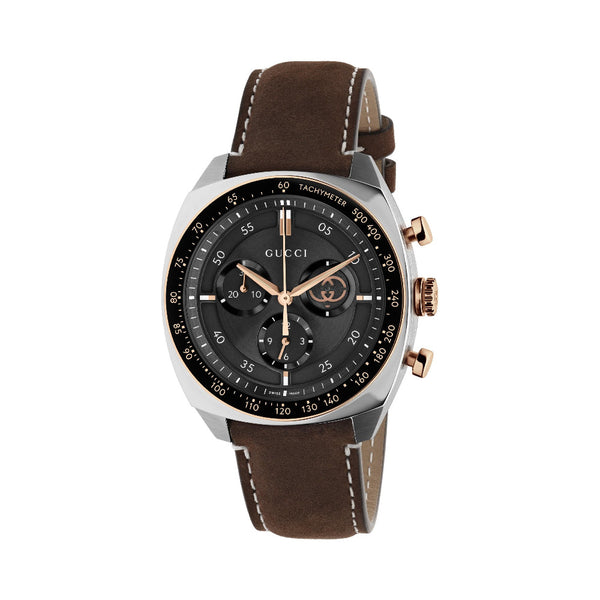 Gucci Interlocking Gents Black & Rose 41mm Watch YA142335