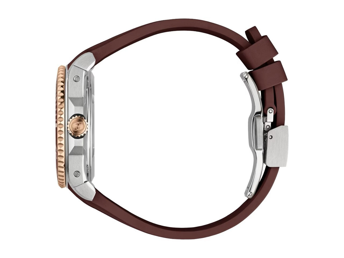 GUCCI Dive Automatic Burgundy 36mm Watch YA136410