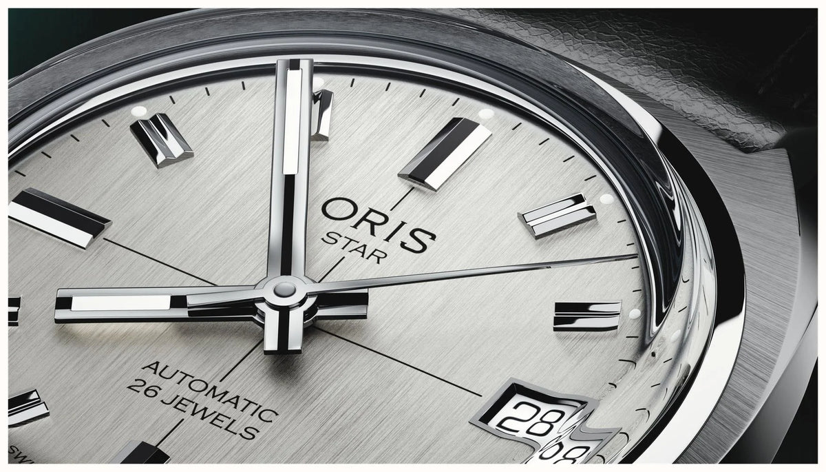 Oris Heritage Star Edition Automatic, 35mm Stainless Steel Watch 01 733 7813 4151-Set