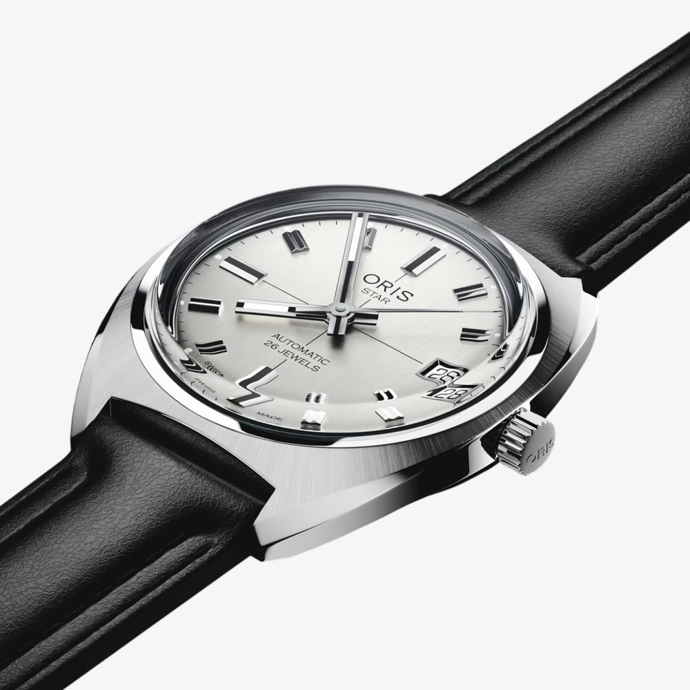 Oris Heritage Star Edition Automatic, 35mm Stainless Steel Watch 01 733 7813 4151-Set