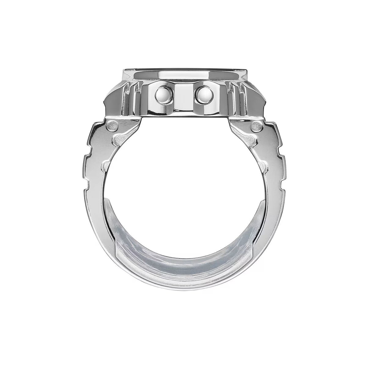 Casio 50th Anniversary Ring Watch, Stainless Steel