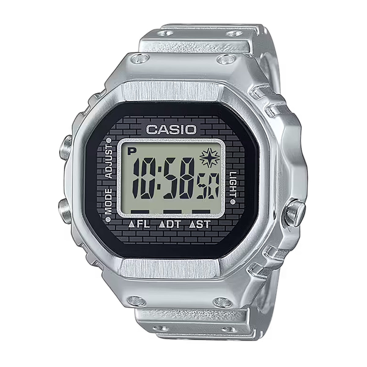 Casio 50th Anniversary Ring Watch, Stainless Steel