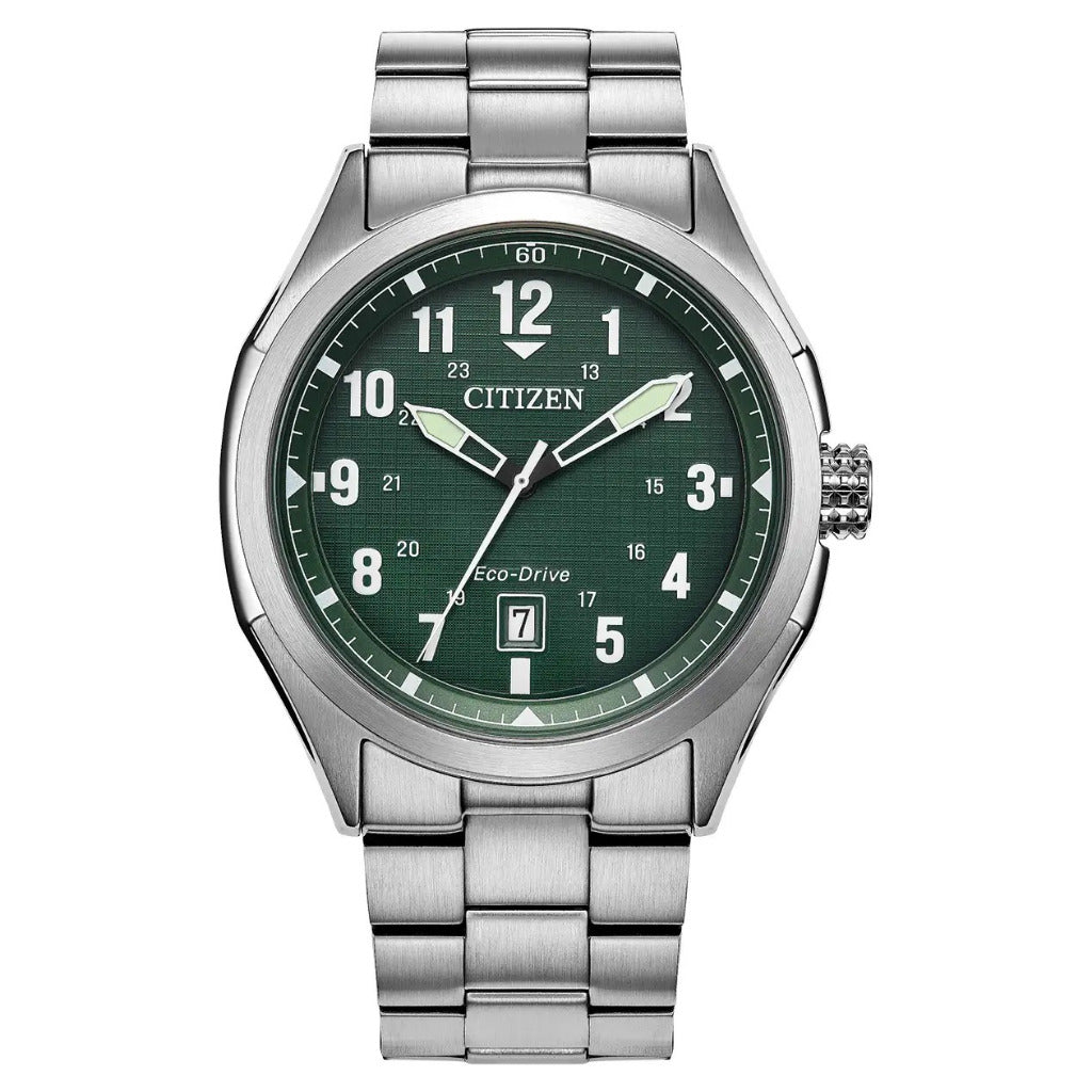 Citizen Eco-Drive Terra Force Bracelet 41mm Watch AW1890-51X