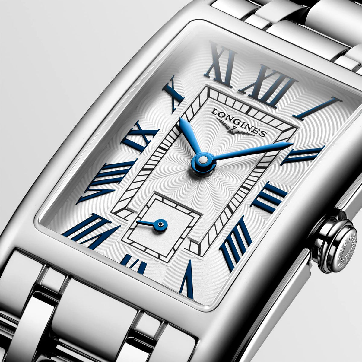 Longines DolceVita Steel Silver 23.3x37mm Watch L5.512.4.70.6