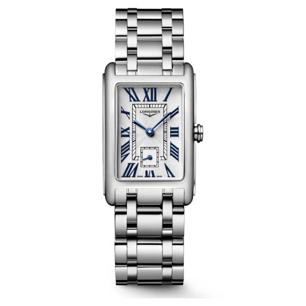 Longines DolceVita Steel Silver 23.3x37mm Watch L5.512.4.70.6