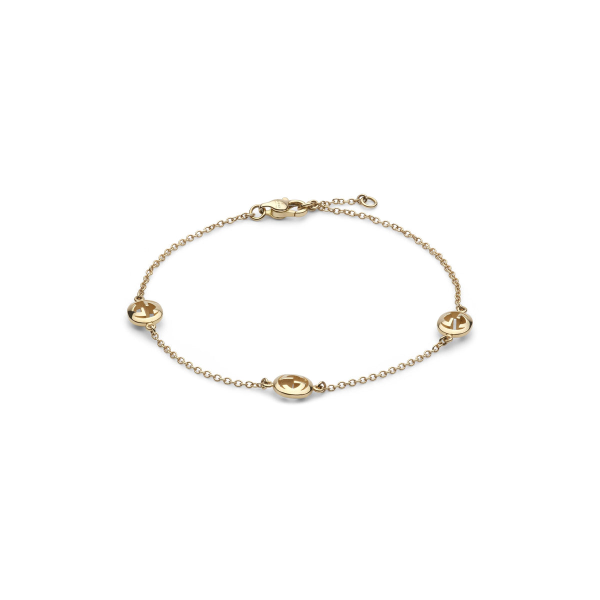 Gucci Interlocking 18ct Yellow Gold Bracelet