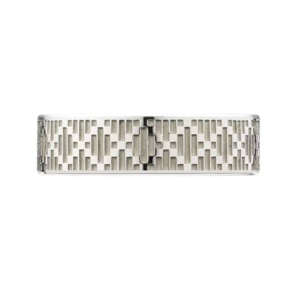 Gucci Diamante 6mm Silver Ring
