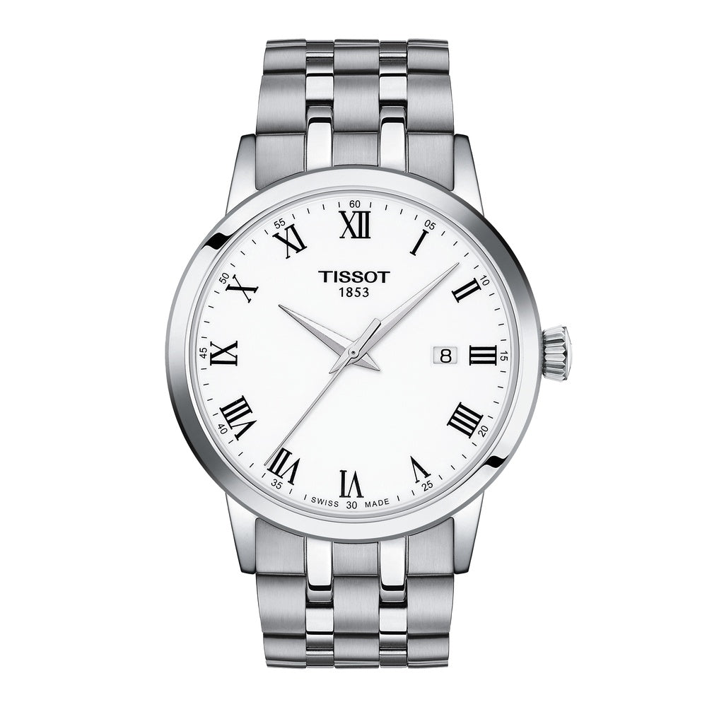 Tissot Classic Dream Steel White Dial 42mm Watch T1294101101300