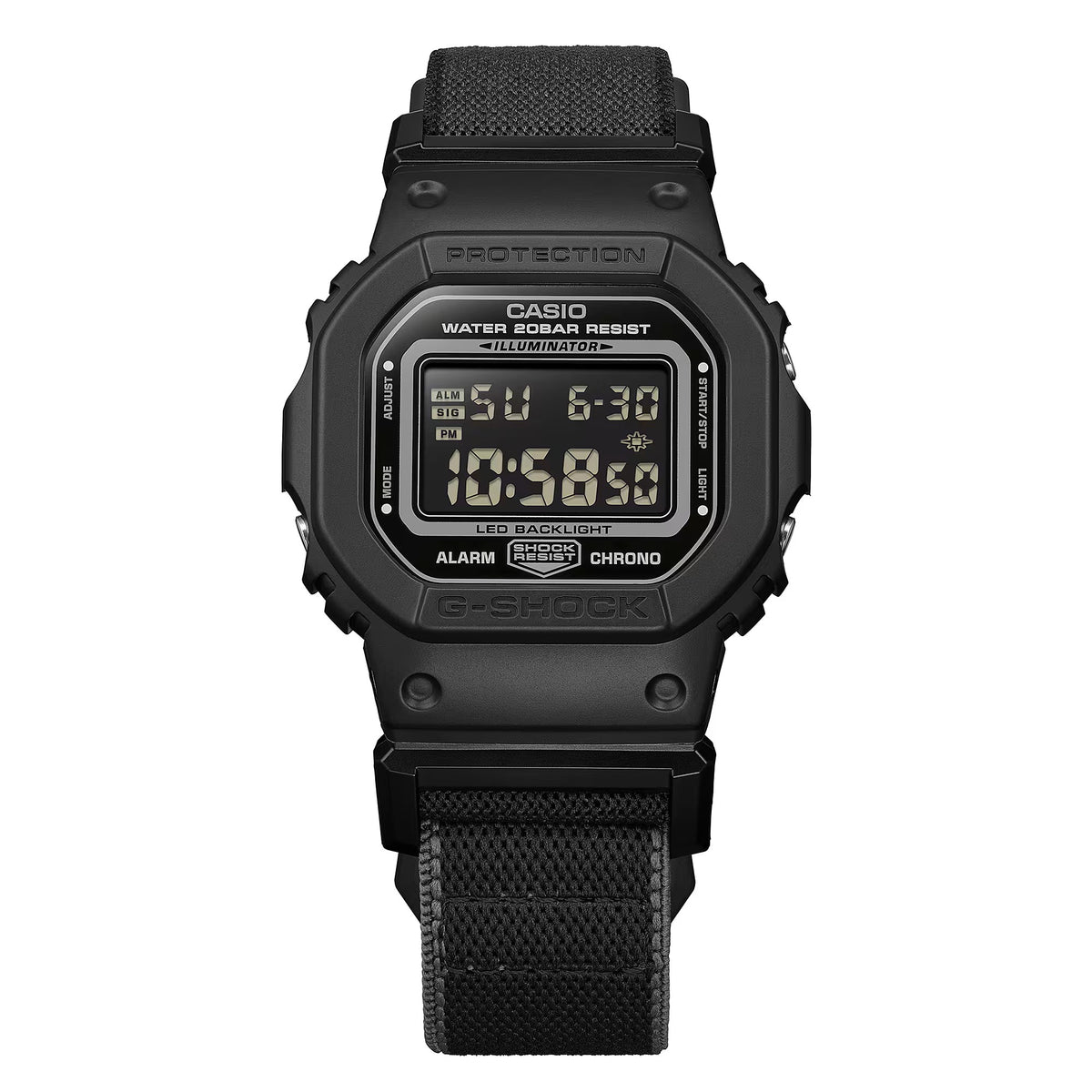 G-SHOCK 5600 Series Digital FIDLOCK® buckle DW-5600MNC-1ER