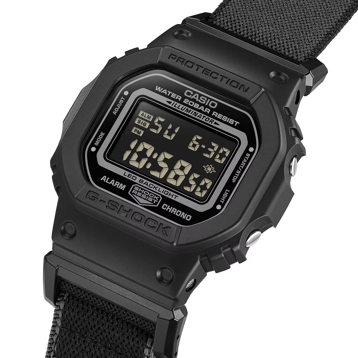 G-SHOCK 5600 Series Digital FIDLOCK® buckle DW-5600MNC-1ER