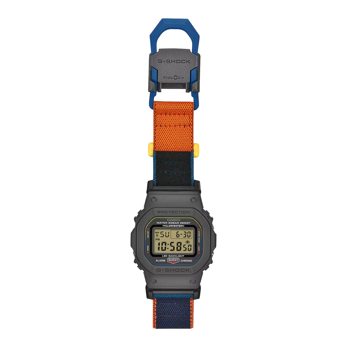 G-SHOCK 5600 Series Digital FIDLOCK® buckle DW-5600MNC-8A2ER