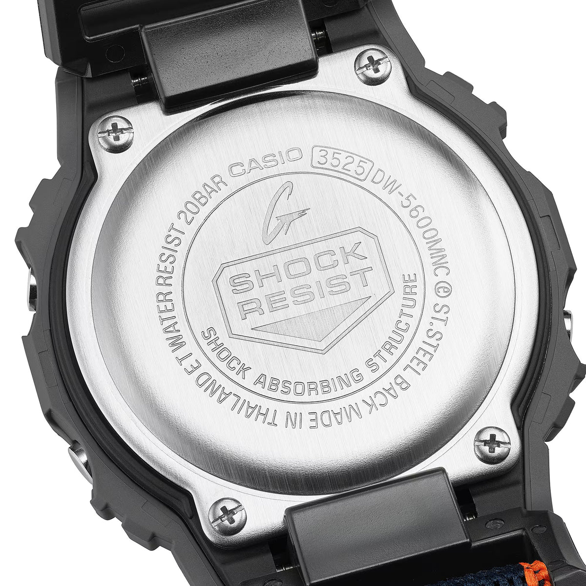 G-SHOCK 5600 Series Digital FIDLOCK® buckle DW-5600MNC-8A2ER