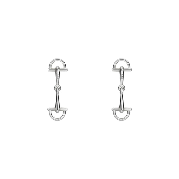 Gucci Staffa Sterling Silver Earrings