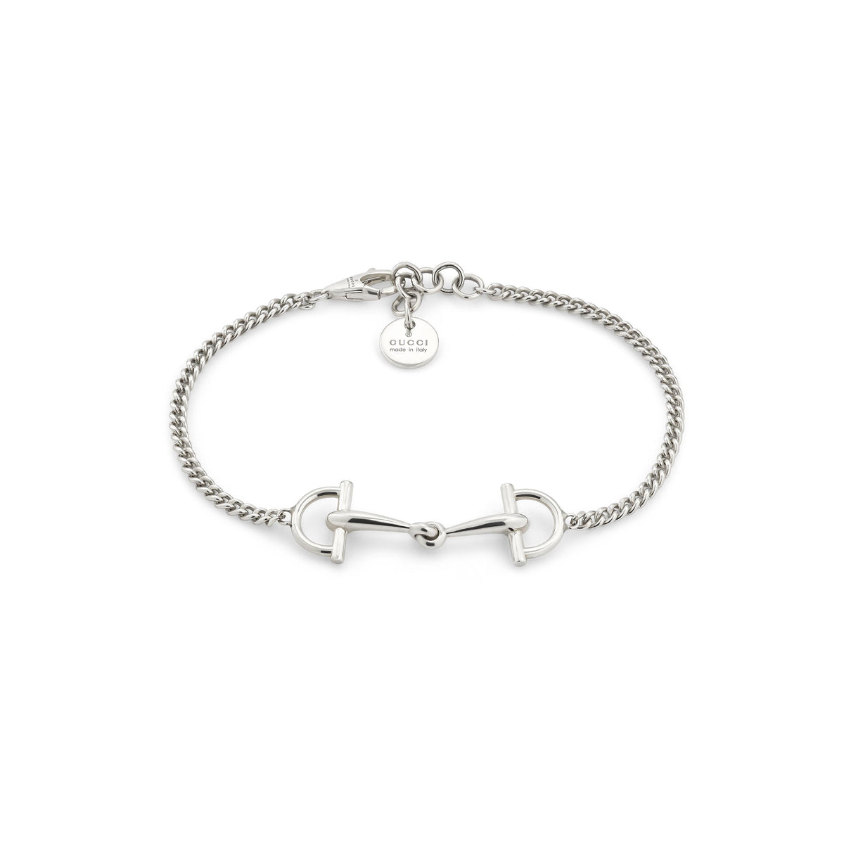 Gucci Staffa Sterling Silver Bracelet