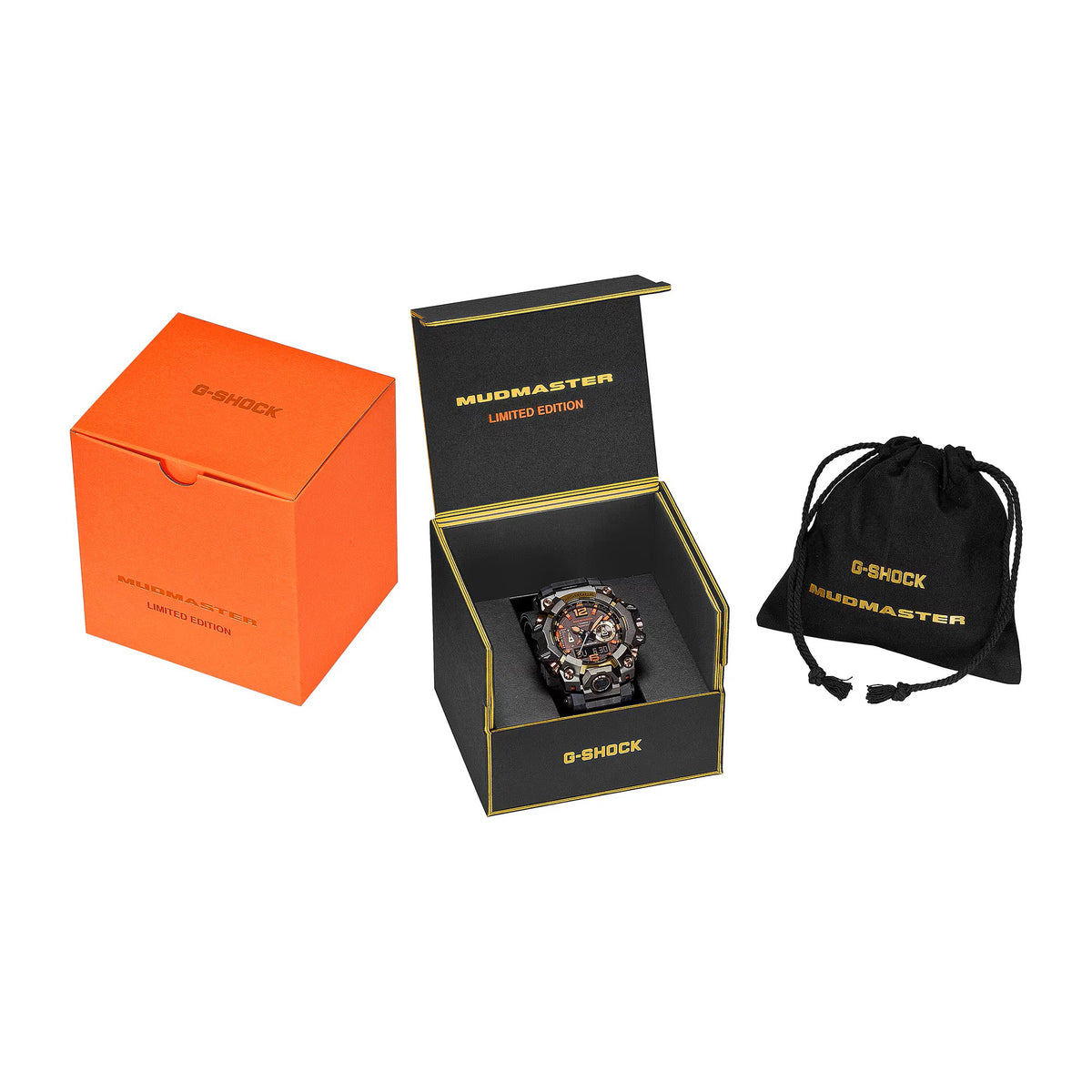 G-SHOCK Master of G-Land Mudmaster Magma Gold Watch GWG-B1000MG-1A9ER