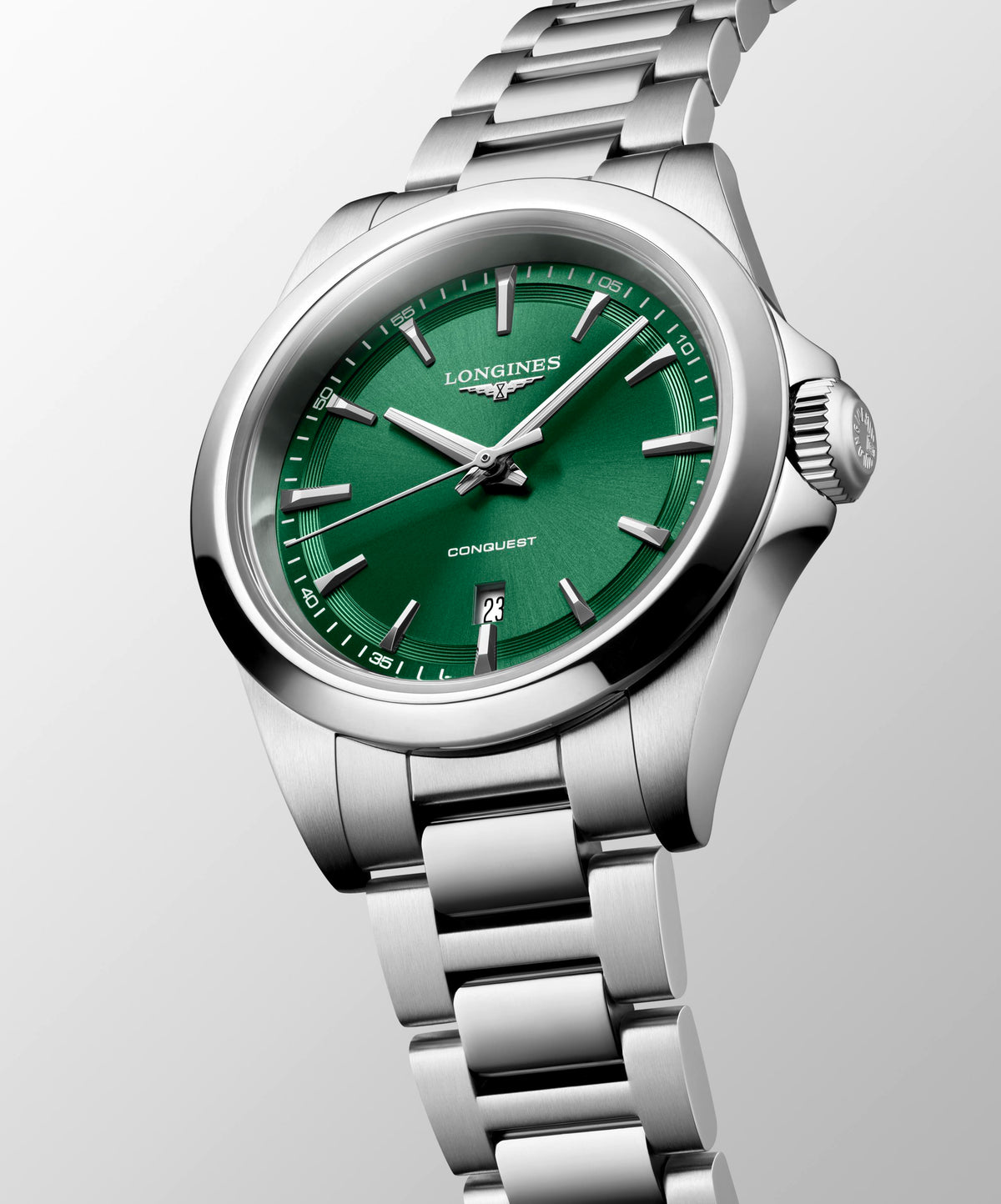 Longines Conquest Green Quartz 30mm L3.350.4.09.6