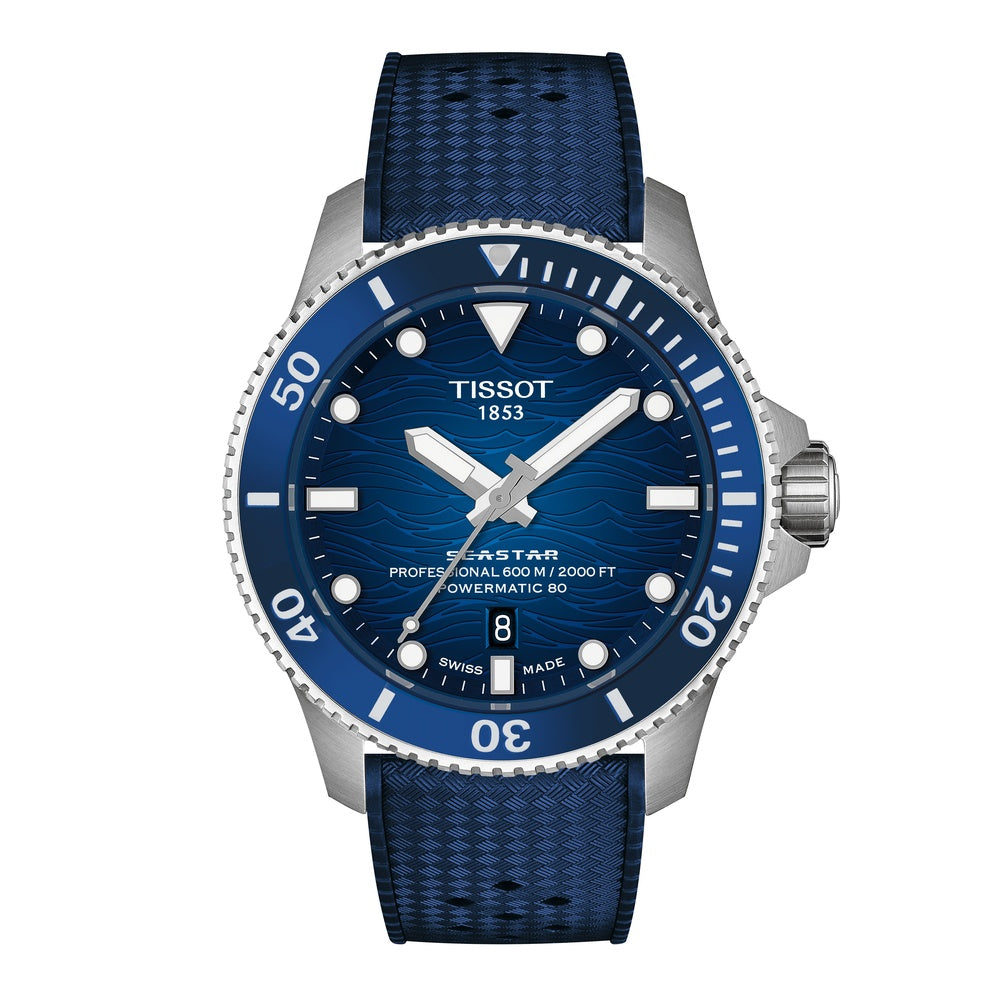 Tissot Seastar Automatic 2000 Blue 44mm Watch T1209071704100