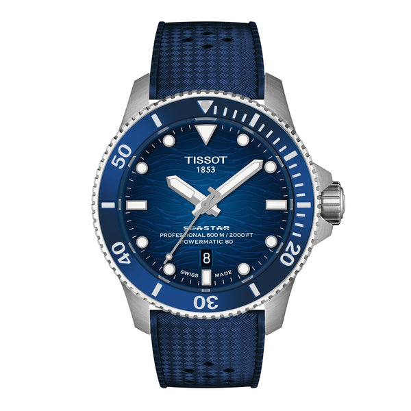 Tissot Seastar Automatic 2000 Blue 44mm Watch T1209071704100