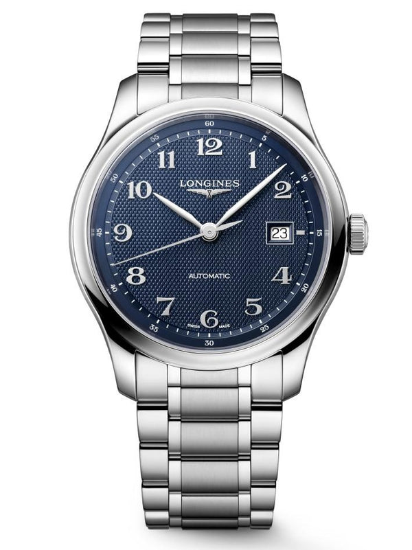 Longines Master Collection Automatic Blue 41mm Watch L2.950.4.93.6