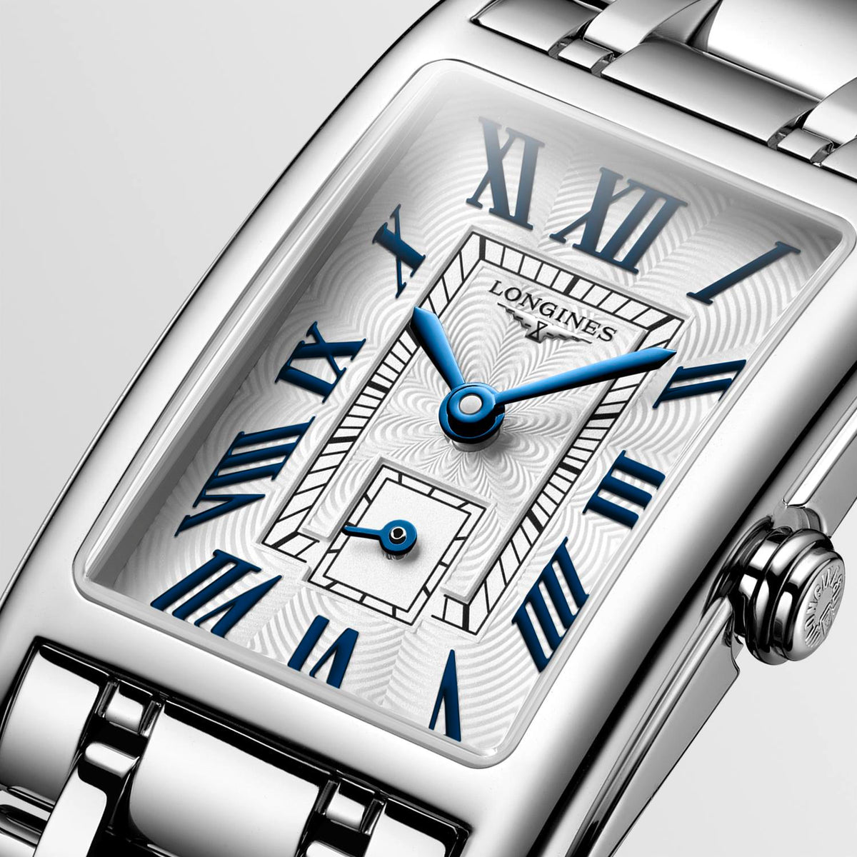 Longines DolceVita Steel Silver 20.8x32mm Bracelet Watch L5.255.4.70.6