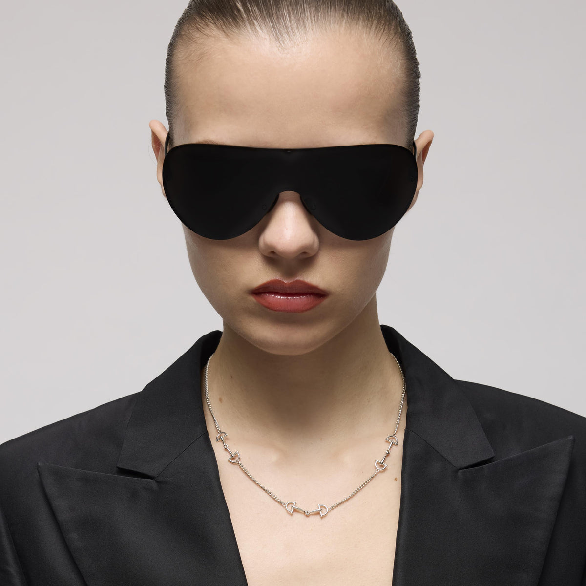 Gucci Staffa Sterling Silver Necklace