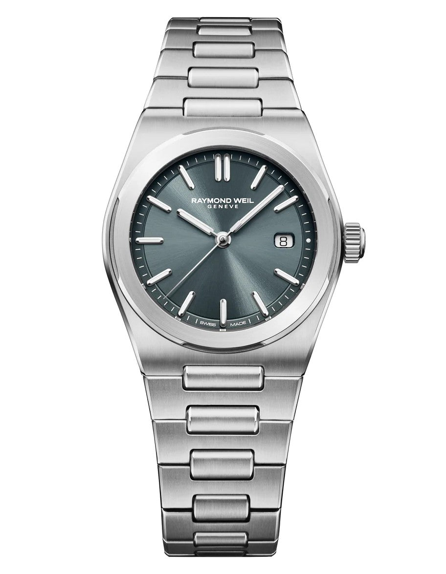 Raymond Weil A.R.T. Date Blue Dial 30mm Watch 1250-ST-56001