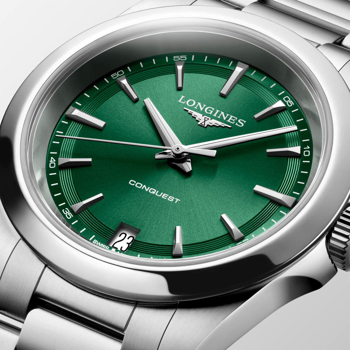 Longines Conquest Green Quartz 34mm L3.460.4.09.6L3.460.4.09.6
