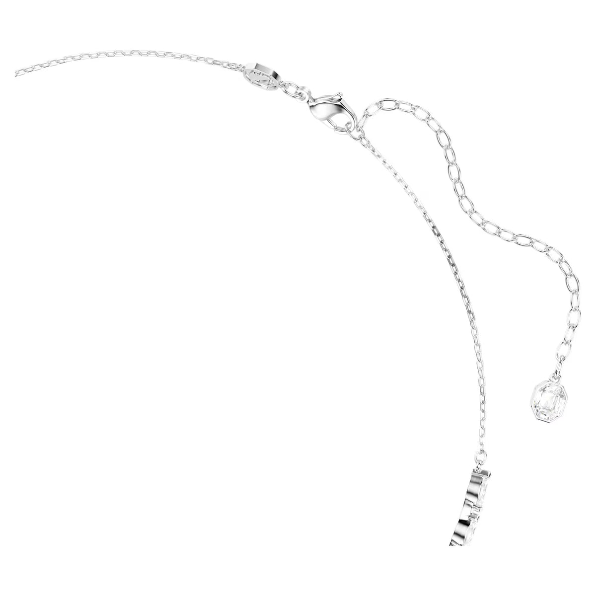 Swarovski Mesmera Marquise cut, White, Rhodium plated Necklace