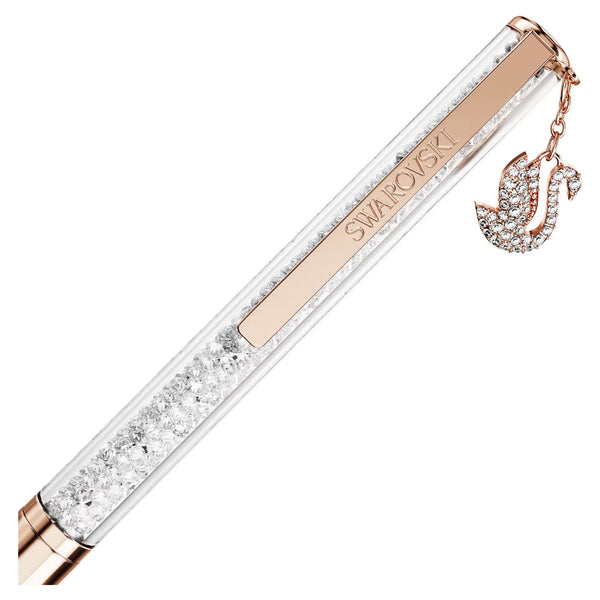 Swarovski Crystalline Swan, Rose gold-tone plated Ballpoint Pen