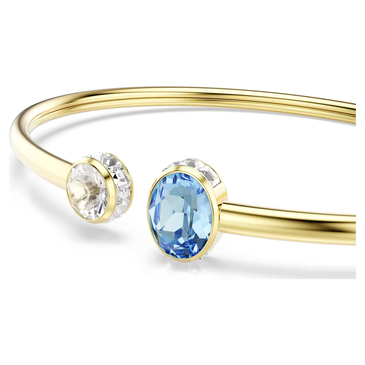 Swarovski Chroma Mixed cuts, Multicoloured, 18K gold finish Bangle