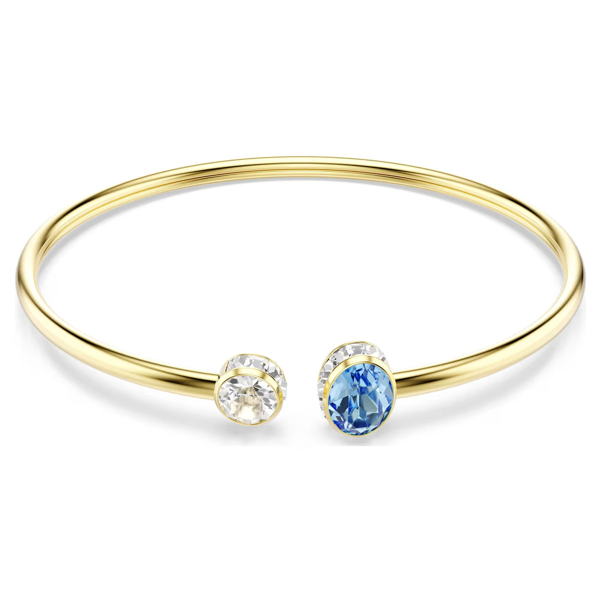 Swarovski Chroma Mixed cuts, Multicoloured, 18K gold finish Bangle