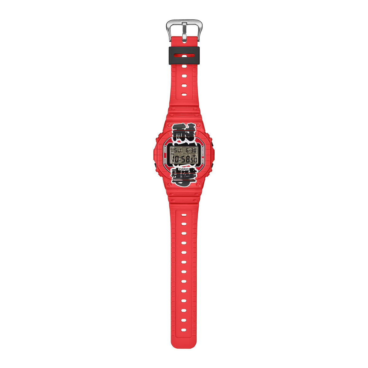 G-SHOCK 5600 Series Digital Red Lantern Series DW-5600AKA-4