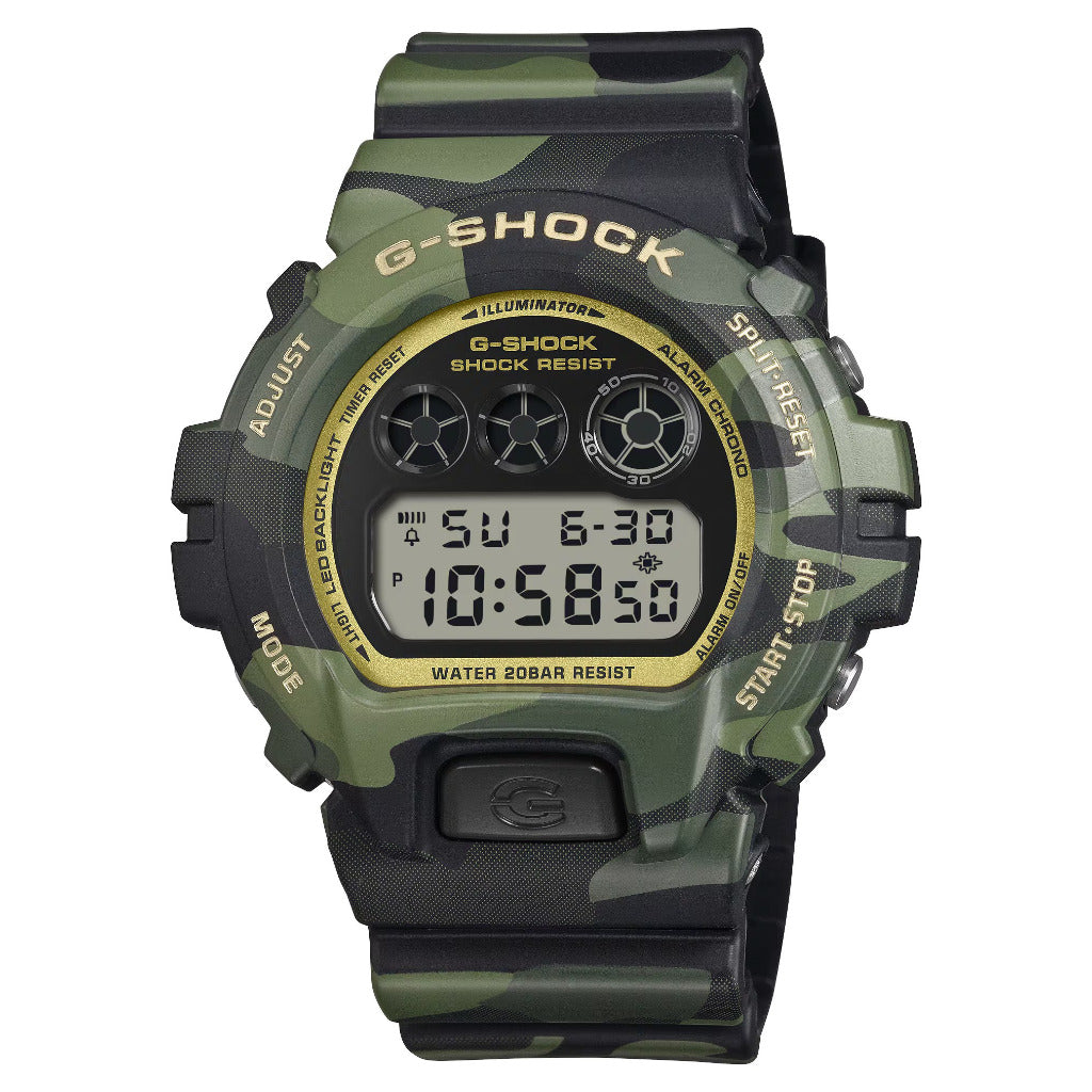 G-SHOCK 6900 Series Bold Camo Series Watch DW-6900CMG-3ER