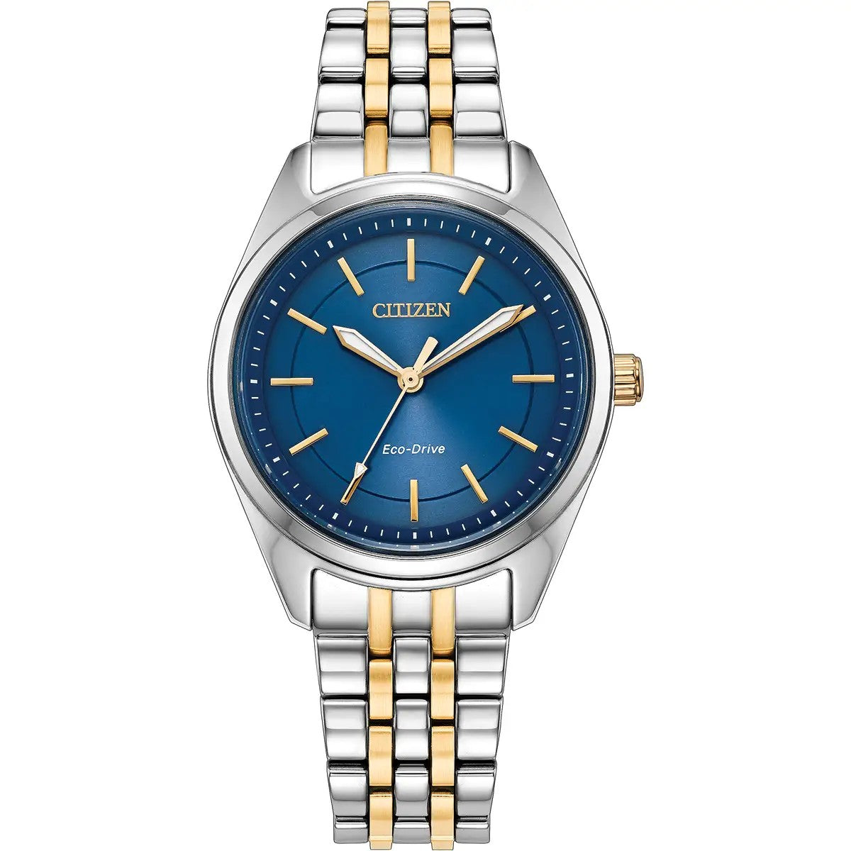 Citizen Eco-Drive Peyten Blue 30mm, Two Tone Watch EM1234-53L
