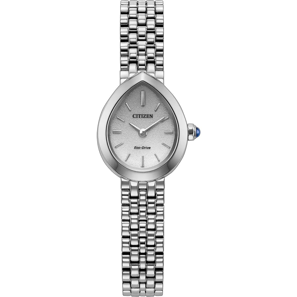 Citizen Eco-Drive L Rainell 20mm Silver Dial, Steel Watch EX1550-54A
