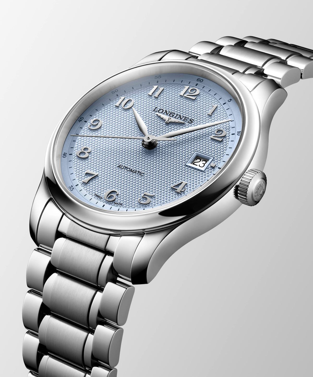 Longines Master Collection Automatic Ice Blue 39mm Watch L2.949.4.99.6