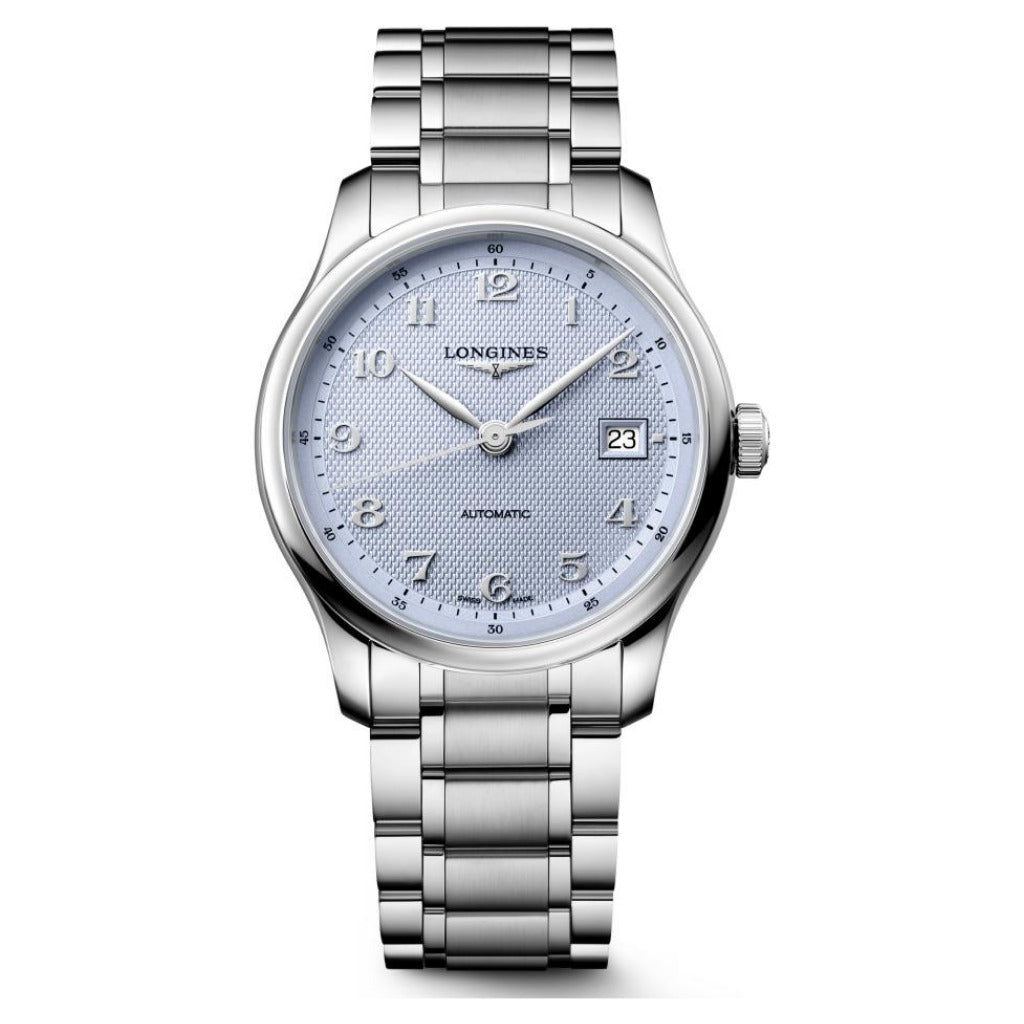 Longines Master Collection Automatic Ice Blue 39mm Watch L2.949.4.99.6