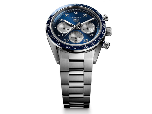 Tag Heuer Carrera Chronograph Sport Automatic Blue, 42mm Steel Watch CDB2111.BA0054