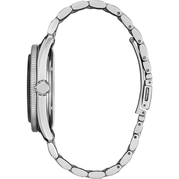 Citizen Eco-Drive Sport, 43mm Black Dial Stainless Steel Watch AW1911-53E