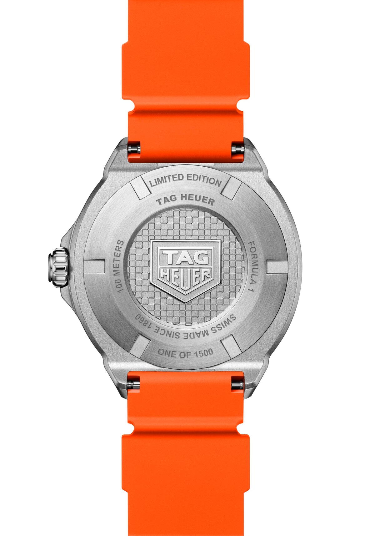 Tag Heuer Formula 1 Solargraph, Orange Limited Edition Steel 38mm Watch WBY111H.FT8128