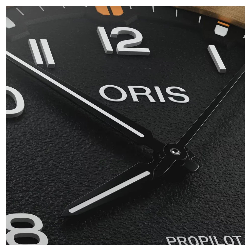 Oris ProPilot Date Black Dial, Bronze, 41mm Watch 01 733 7805 3164-07 6 2022BRLC
