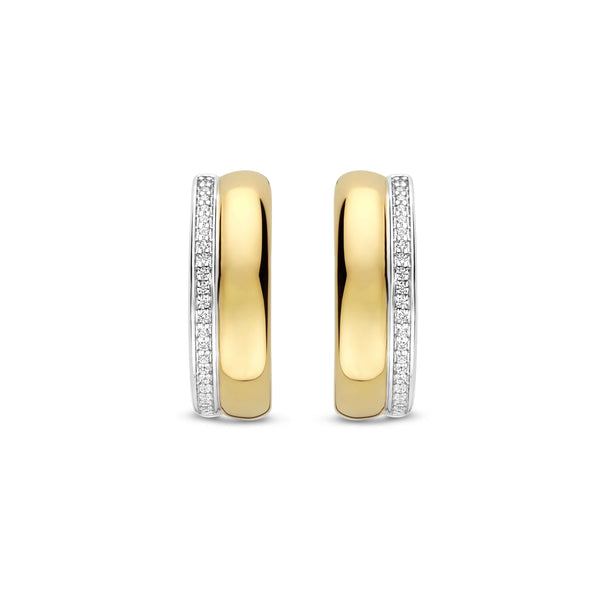 Ti Sento Bold Zirconia Hoops