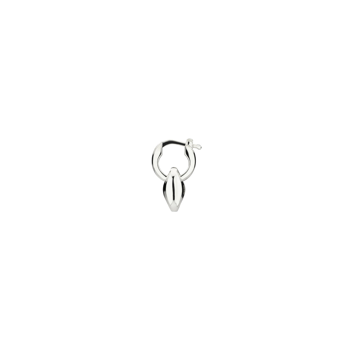 Gucci Marina Chain Hoop Sterling Silver Earrings