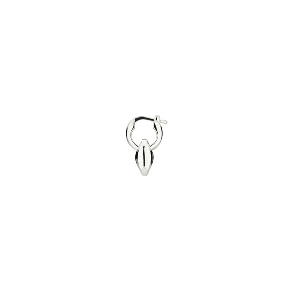 Gucci Marina Chain Hoop Sterling Silver Earrings