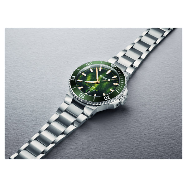 Oris Aquis Date Kelp Forest Limited Edition 41.5mm Watch